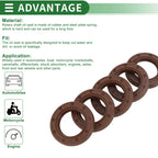 Set of 5 Oil Seals FKM Rubber 25x40x7mm for High Pressure