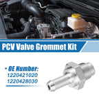 PCV Valve Fittings No. 1220421020 for Toyota (Metal Silver Tone)
