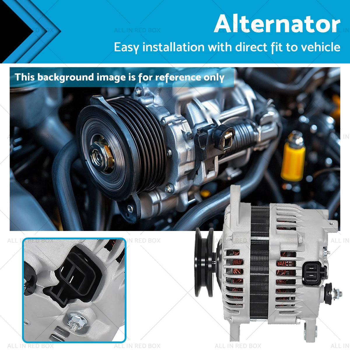 Alternator for Nissan Patrol GU Y61 TD42 TD45 4.2L 4.5L Turbo Diesel