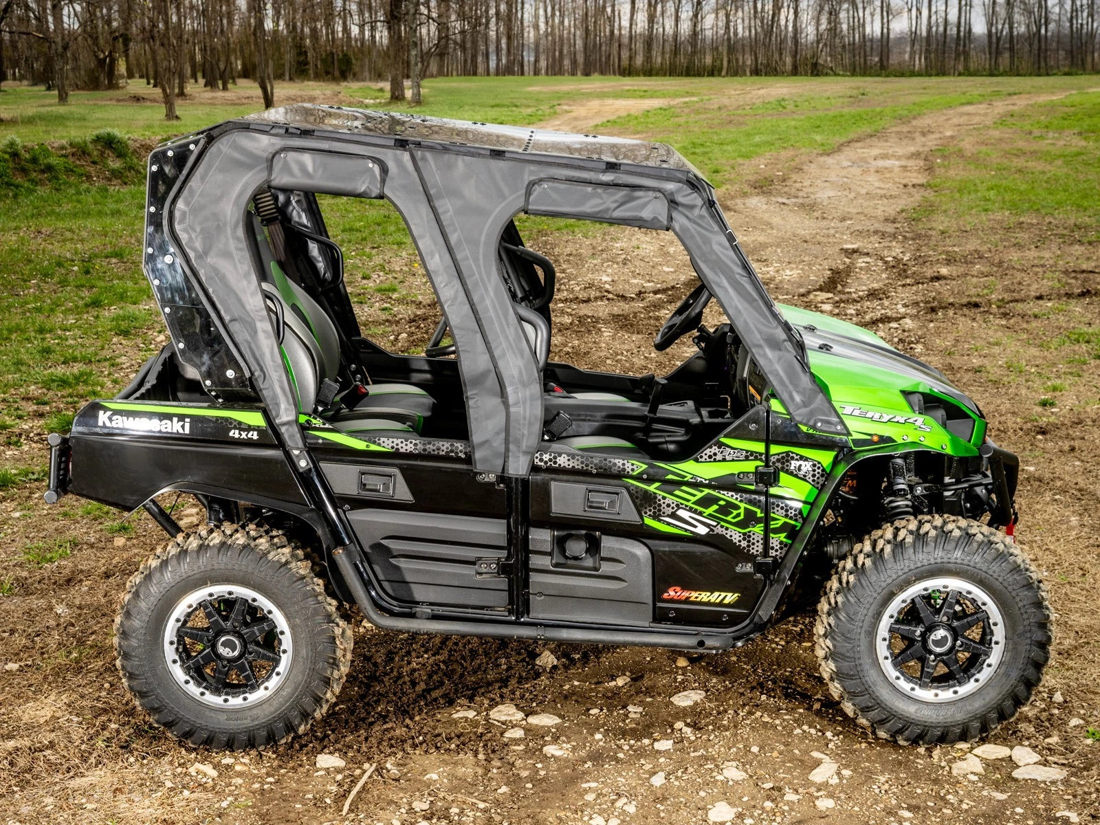 Soft Cab Enclosure Upper Doors for Kawasaki Teryx 4 800 / S (2016–2023)