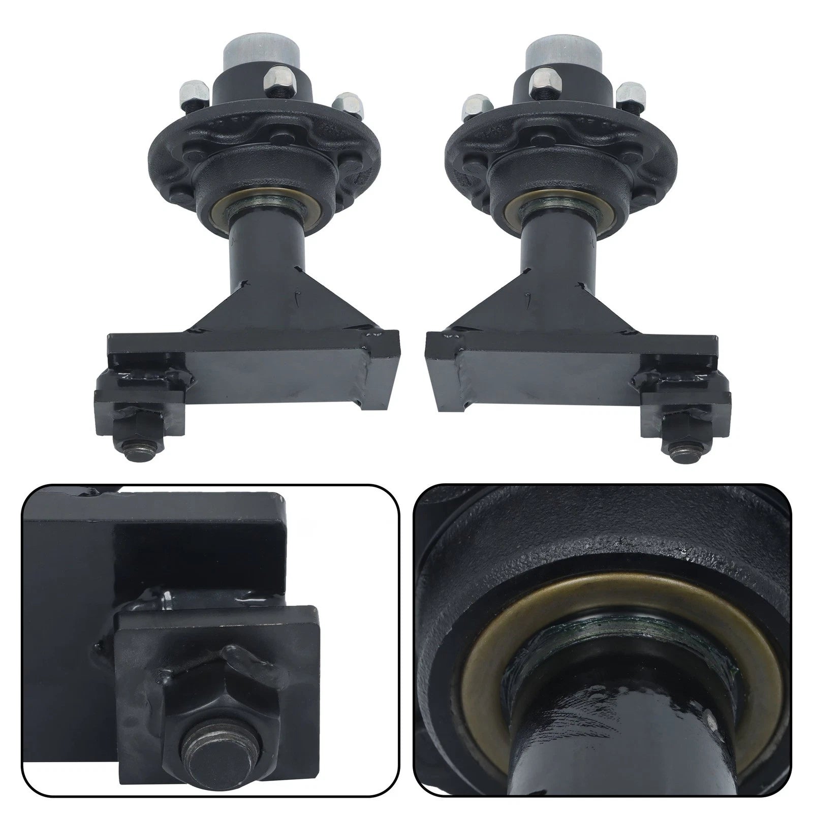 Set of 6 Superior Shipping Container Wheels 5.5 Lug