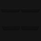 Set of 4 Smoked Bumper Side Marker Lights for Dodge Challenger/Charger (2008–2014)
