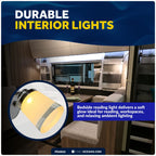 RV LED Reading Light for RVs (200LM, Touch-Sensitive, USB-C, 10-28V)
