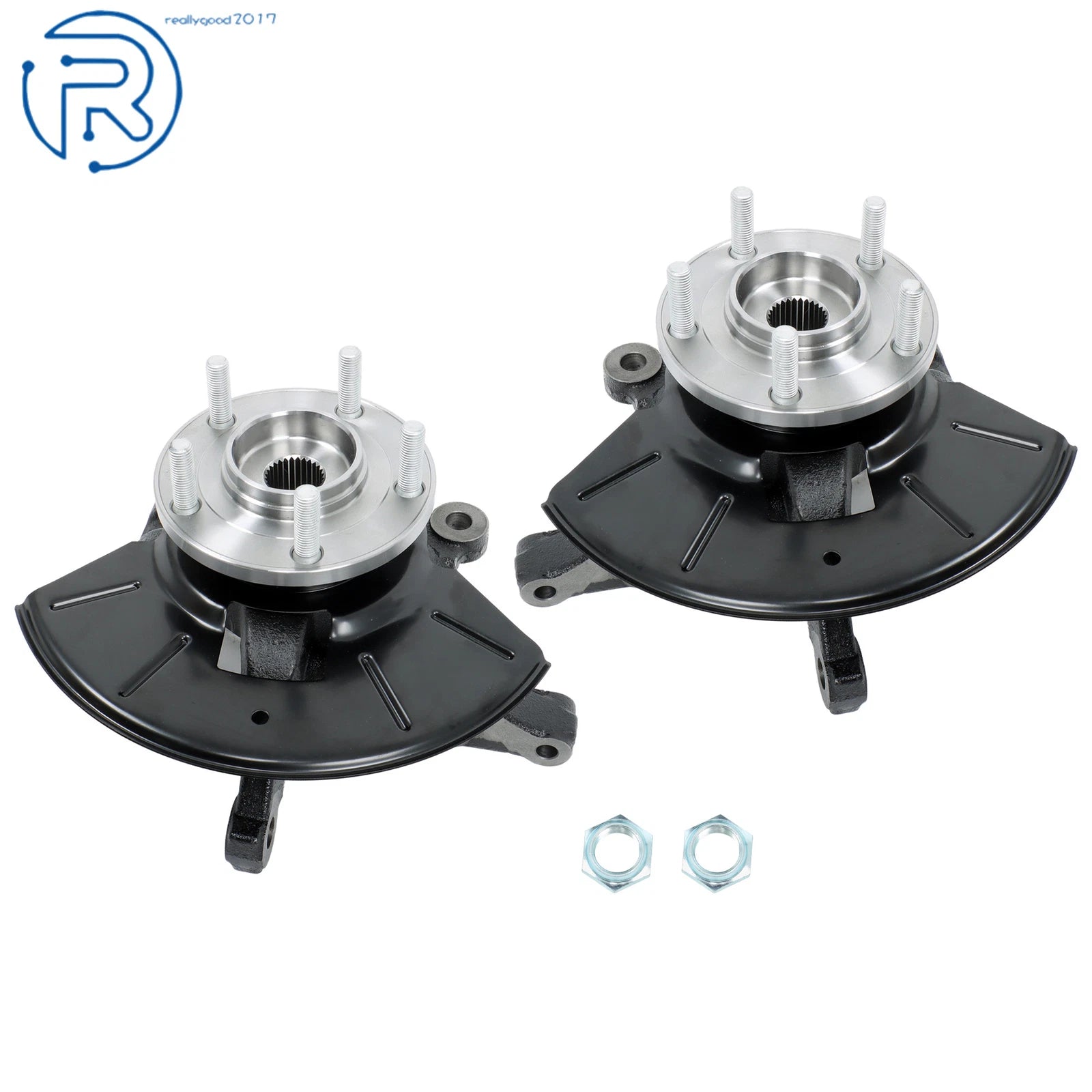 2X Front Wheel Bearing Hub Knuckle Assembly for Ford Escape (2001)