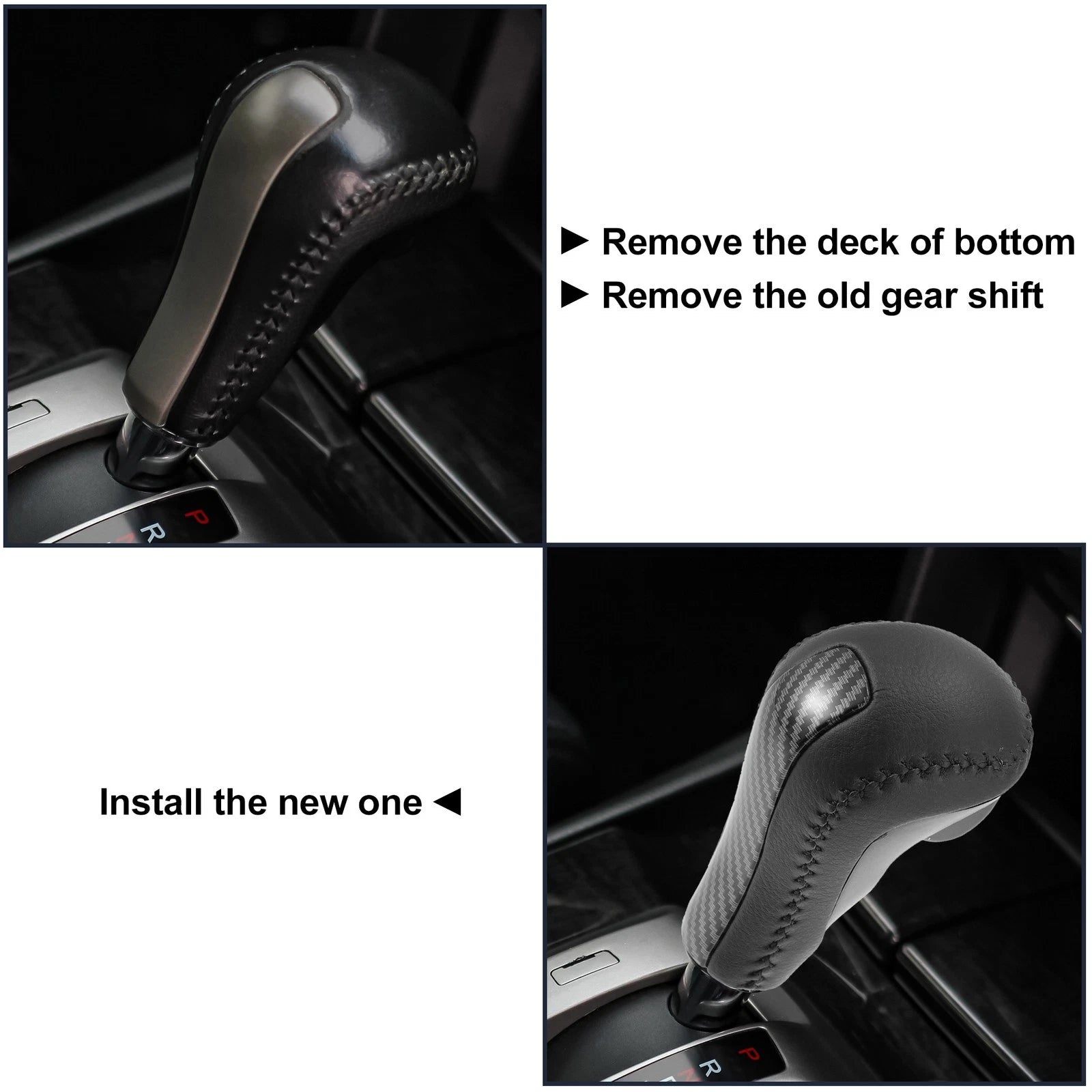 Automatic Gear Shift Knob for Honda Accord, Crosstour (2010–2011) Black