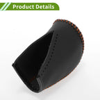 Gear Shift Knob Cover for Toyota Highlander (2008–2013) Black Carbon Fiber