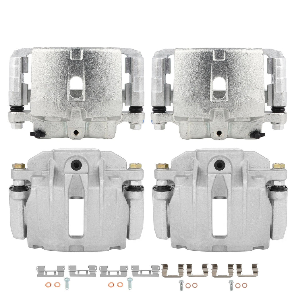 Set of 4 Front Rear Brake Calipers for Chevrolet Silverado GMC Sierra
