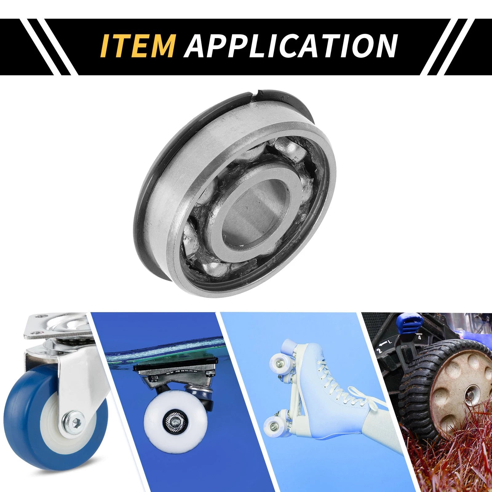 6201NR Deep Groove Ball Bearing for Scooter Skateboard Wheel (P5)