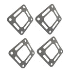 Set of 4 Manifold Riser Elbow Gaskets for Mercruiser 4.3 5.0 5.7 454 502