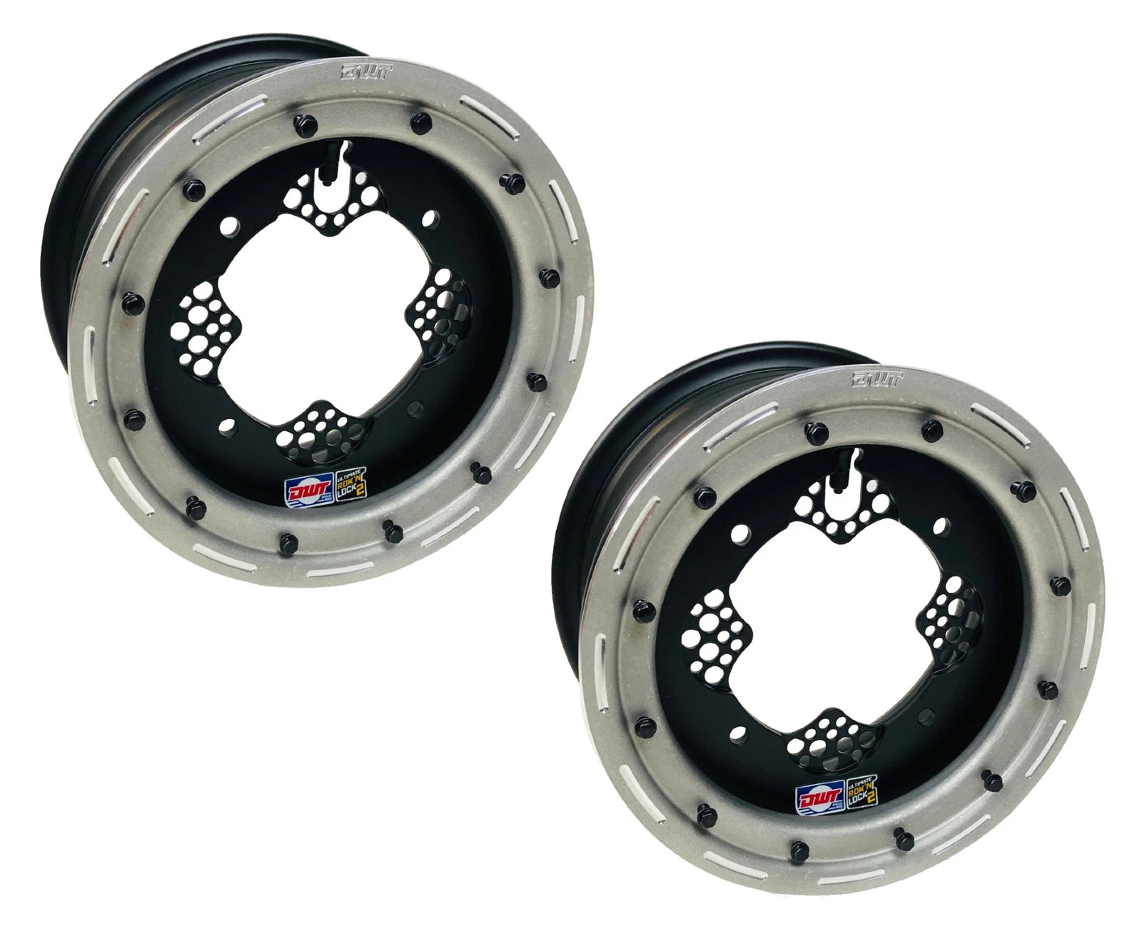 DWT ROK'N LOCK Beadlock Rims for Raptor 660 (10", 10x5, 4/156)