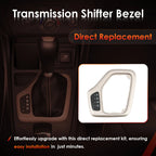 Gold Transmission Gear Shifter Bezel with Harness for Jeep Cherokee (2014–2018)