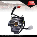 24mm Carburetor with Electric Choke for GY6 150cc Scooter