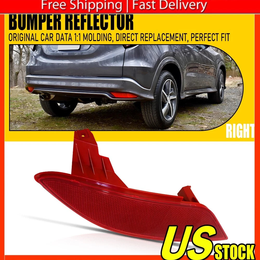 Rear Reflector for Honda HR-V (2016–2022) Red Lens Right Passenger Side