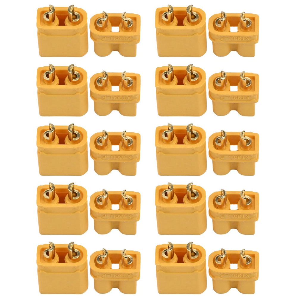 20pcs XT30 Connectors for RC Boat Chargers (Lipo Battery Wiring)
