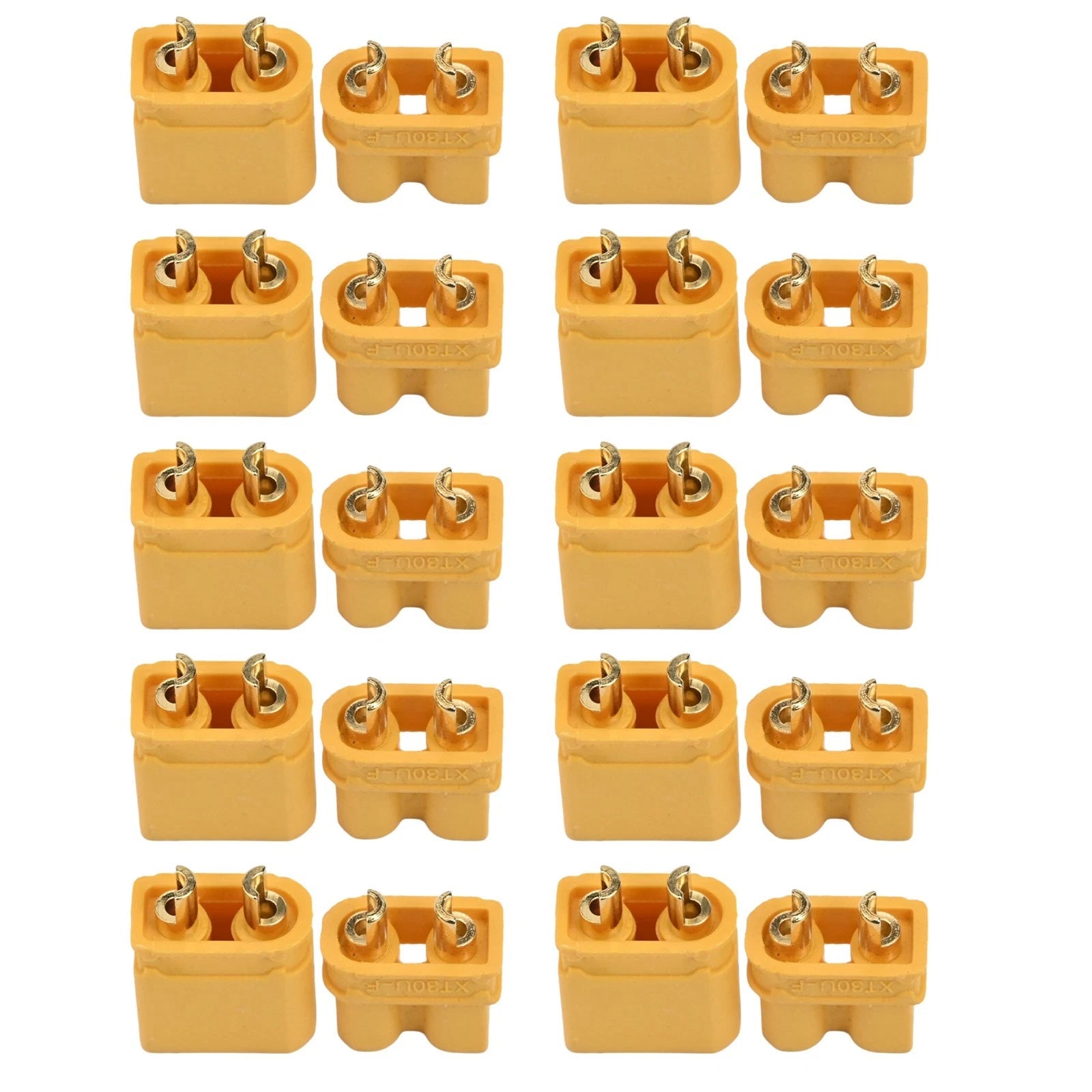 20pcs XT30 Connectors for RC Boat Chargers (Lipo Battery Wiring)