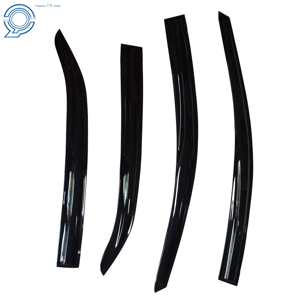 Set of 4 Mugen Style Wavy Window Vent Visors for Toyota Corolla (2014–2019)