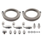 3FT Stainless Steel Power Steering Pump Hose for Universal Applications
