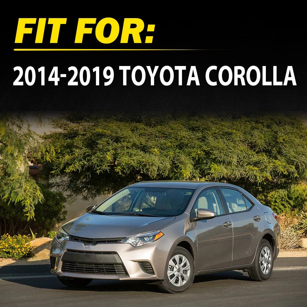 Set of 2 Outside Door Handles for Toyota Corolla (2014–2019)