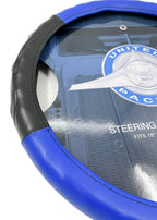 Steering Wheel Cover Black Blue 18 Inch for Peterbilt Kenworth (2010–2025)