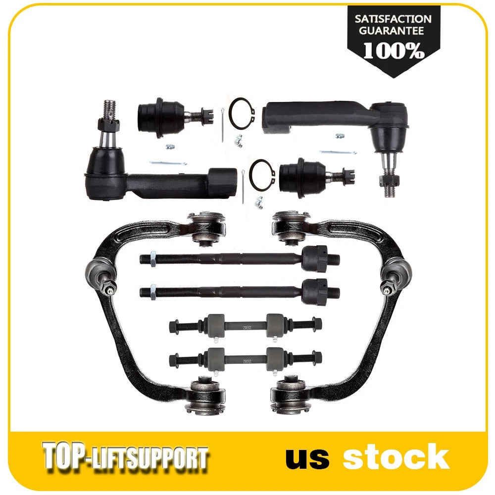Front Complete Struts and Upper Control Arm for Ford F-150 2WD (2009–2013)