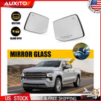 Heated Blind Spot Mirror Glass for Chevy Silverado Sierra (2014–2023)
