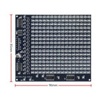16x16 LED Board for SMD Soldering Practice (5V DC)