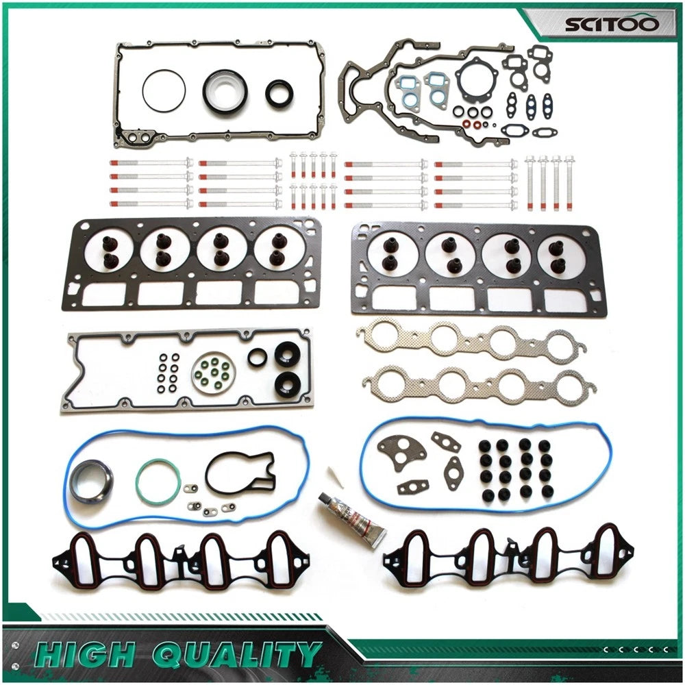 Full Gasket Set with Head Bolts for Chevrolet Silverado 1500 2500 (1999–2001)