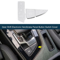 Set of 1 Gear Shift Handbrake Panel Button Switch Cover for Audi A5 A4L (2008–2016)