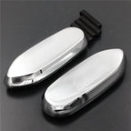 Mirror Block Off Base Plates for Suzuki GSX-R 600 750 1000 (2006–2008) Chrome