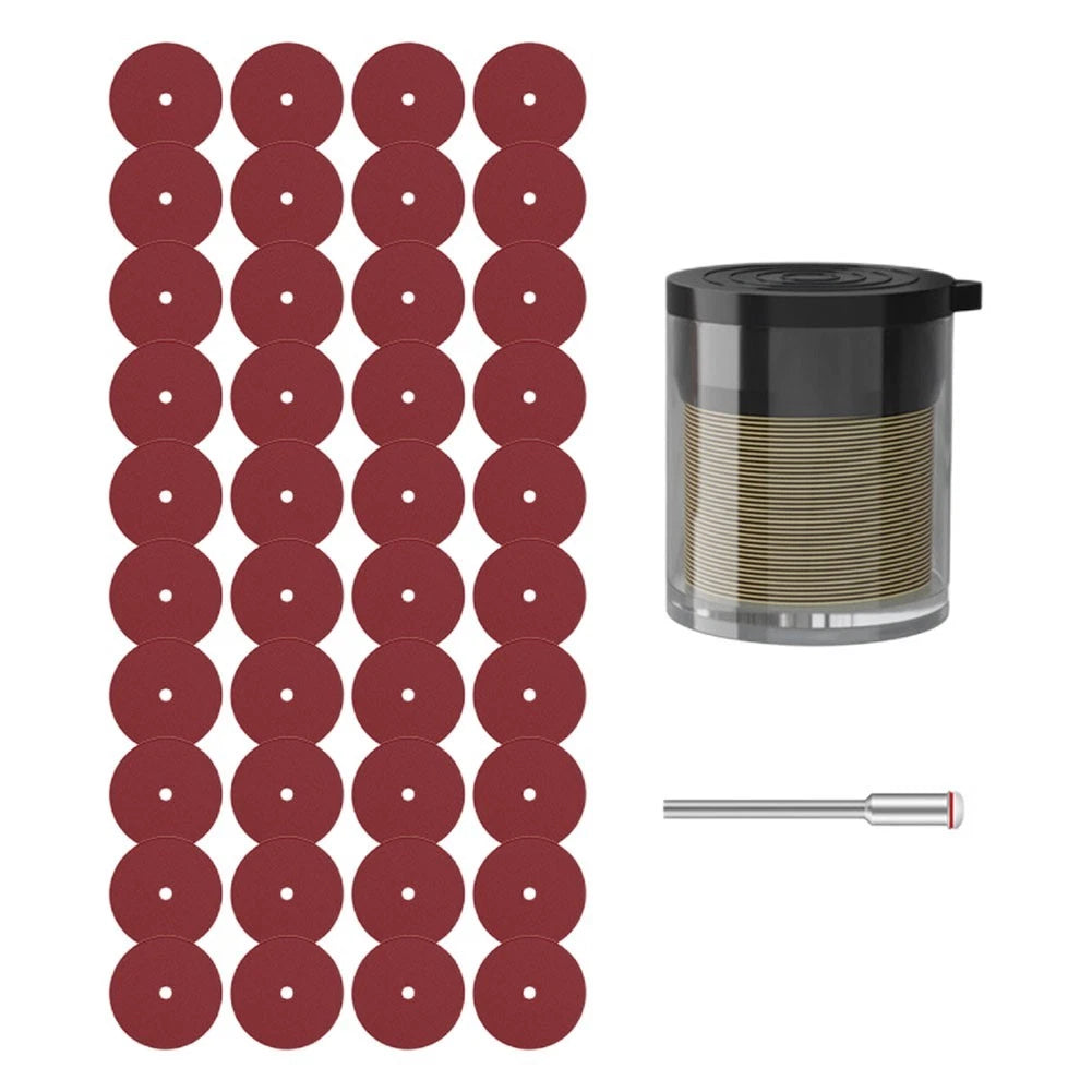 40-Pack Sandpaper Discs 120 Grit 20mm Diameter for Electric Grinder