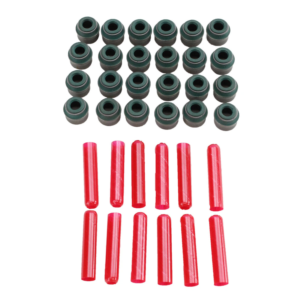 Set of 4 Engine Valve Stem Oil Seals for BMW Dodge Mercedes Volvo (424.820)
