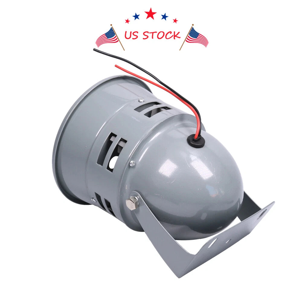 12V Loud Air Raid Siren Horn for Electric Car Truck Boat Motorcycle