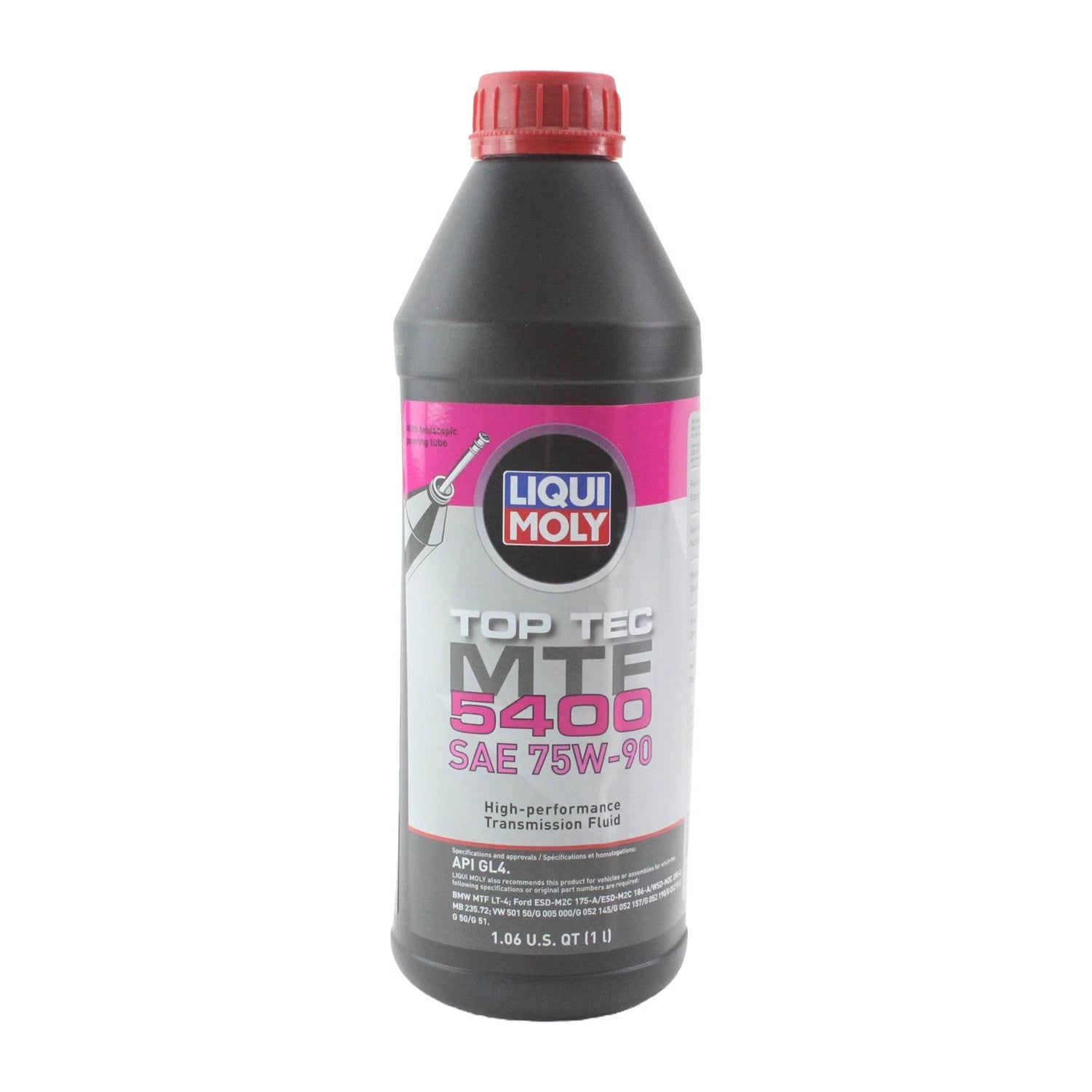 Set of 5 Liqui Moly Top Tec MTF 5400 75W-90 Gear Oil (5L)