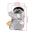 AC A/C Compressor & Clutch for Ford Taurus Explorer (2013–2019)