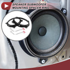 Set of 2 Speaker Spacer Rings for Toyota 4Runner (2003–2009) 6"x9"