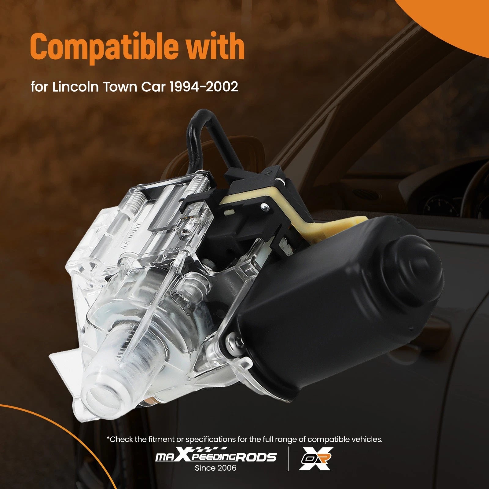 Rear Trunk Pull Down Motor Housing for Lincoln Town Car (1994–2002)