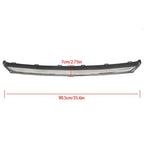 Chrome Black Front Lower Bumper Trim for Honda Accord (2013–2015)