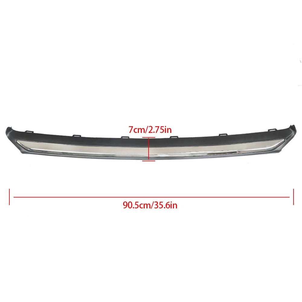 Chrome Black Front Lower Bumper Trim for Honda Accord (2013–2015)