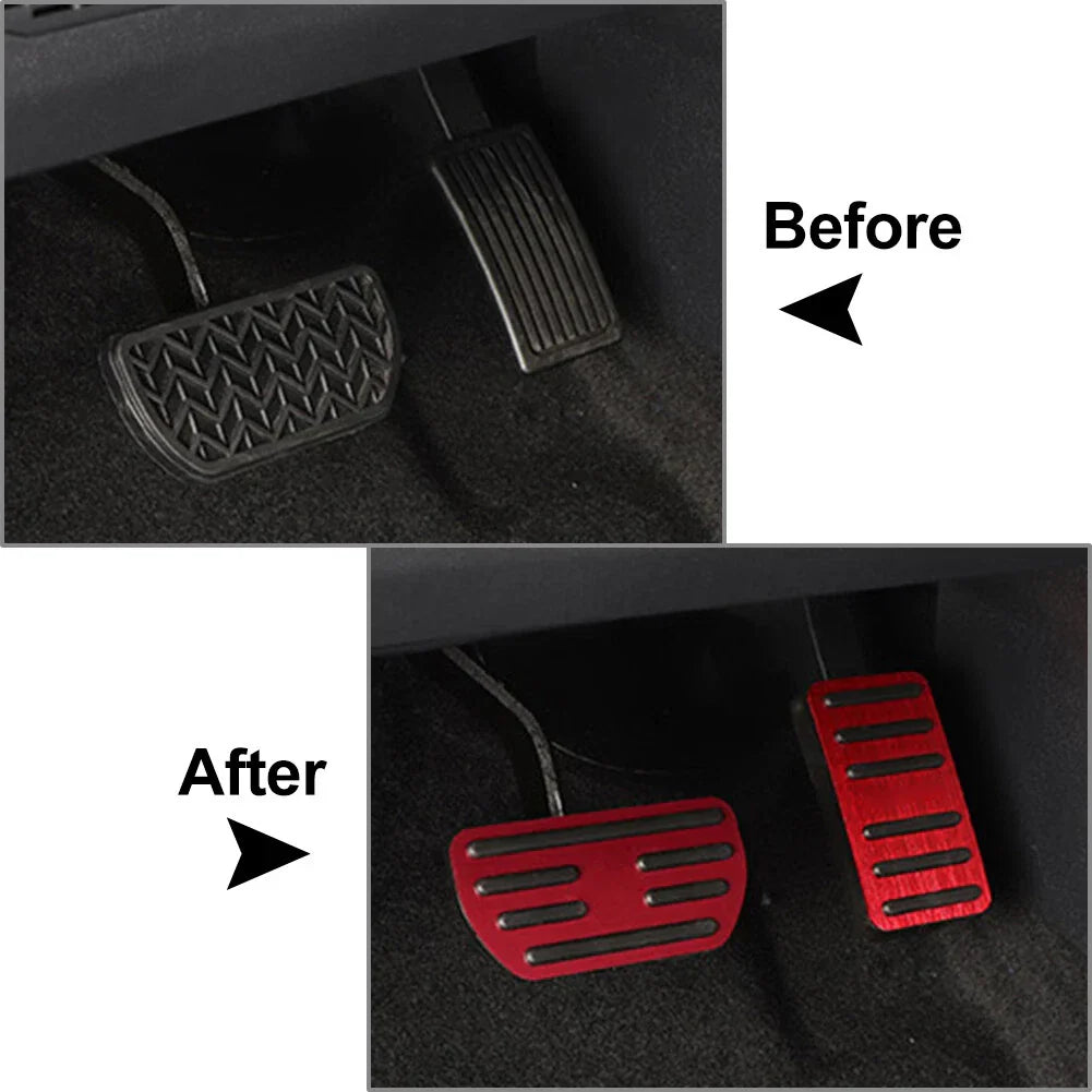 Stainless Steel Brake Gas Pedals Covers for Haval H2 H4 H6 M6 F5 (2014-2023)