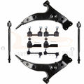 Set of 10 Sway Bars and Control Arms for Toyota Corolla (1993–1995)