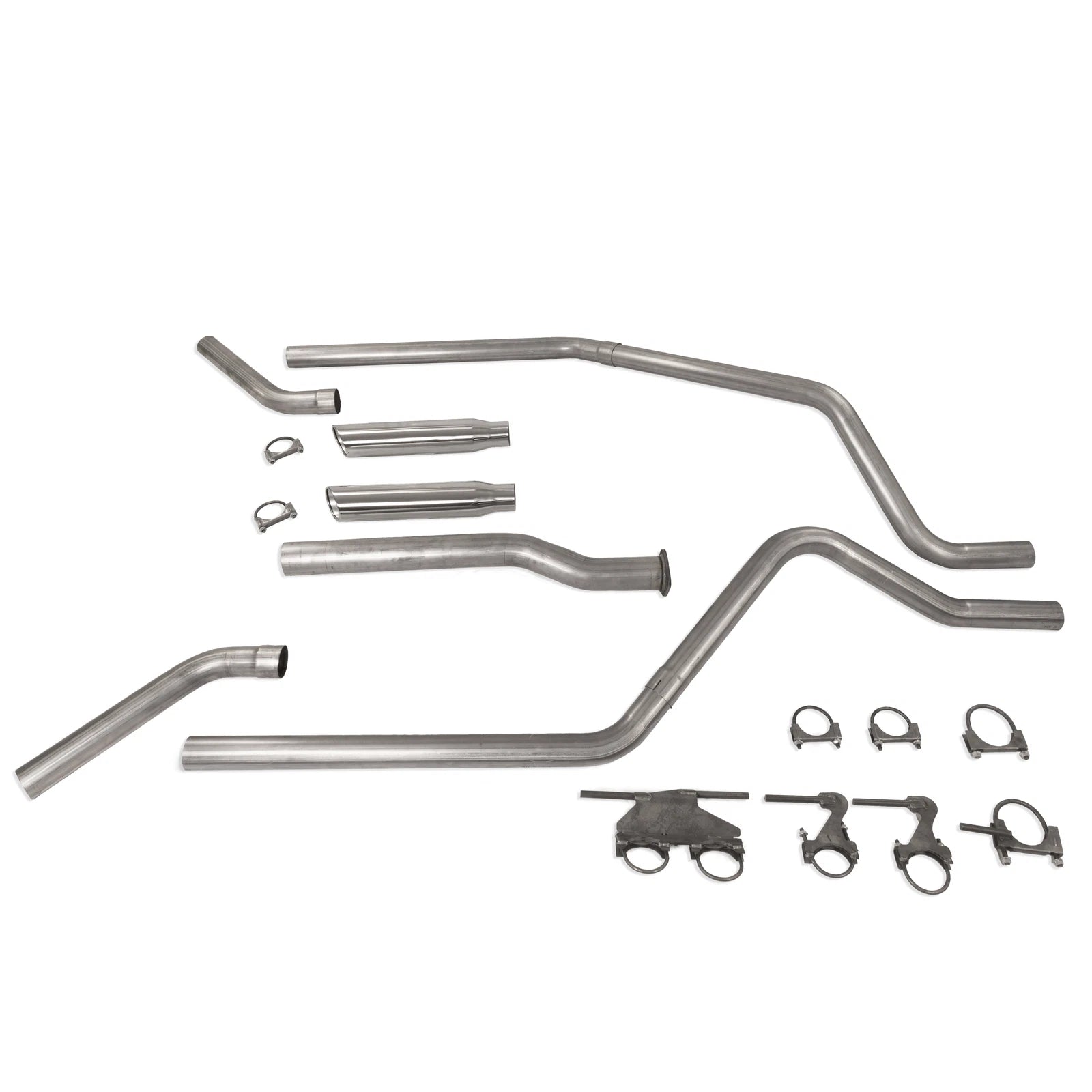 2.5" Dual Exhaust Kit for Dodge Ram 1500 (2019–2025) Rolled Tip
