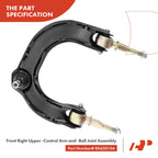 Set of 8 Front Control Arms with Ball Joints for Hyundai Sonata
