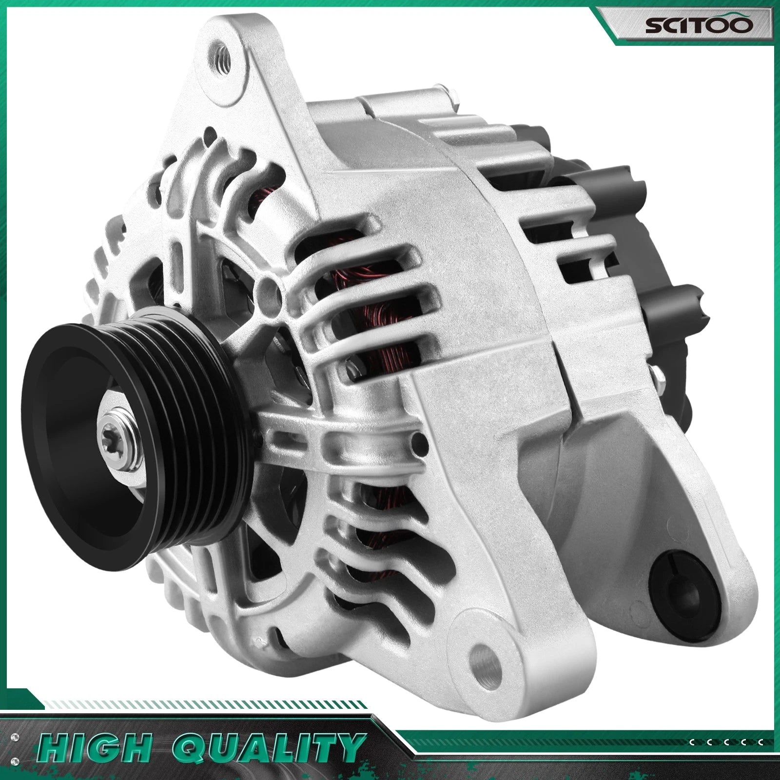 Alternator for Hyundai Santa Fe, Tiburon (2005–2006) 11188