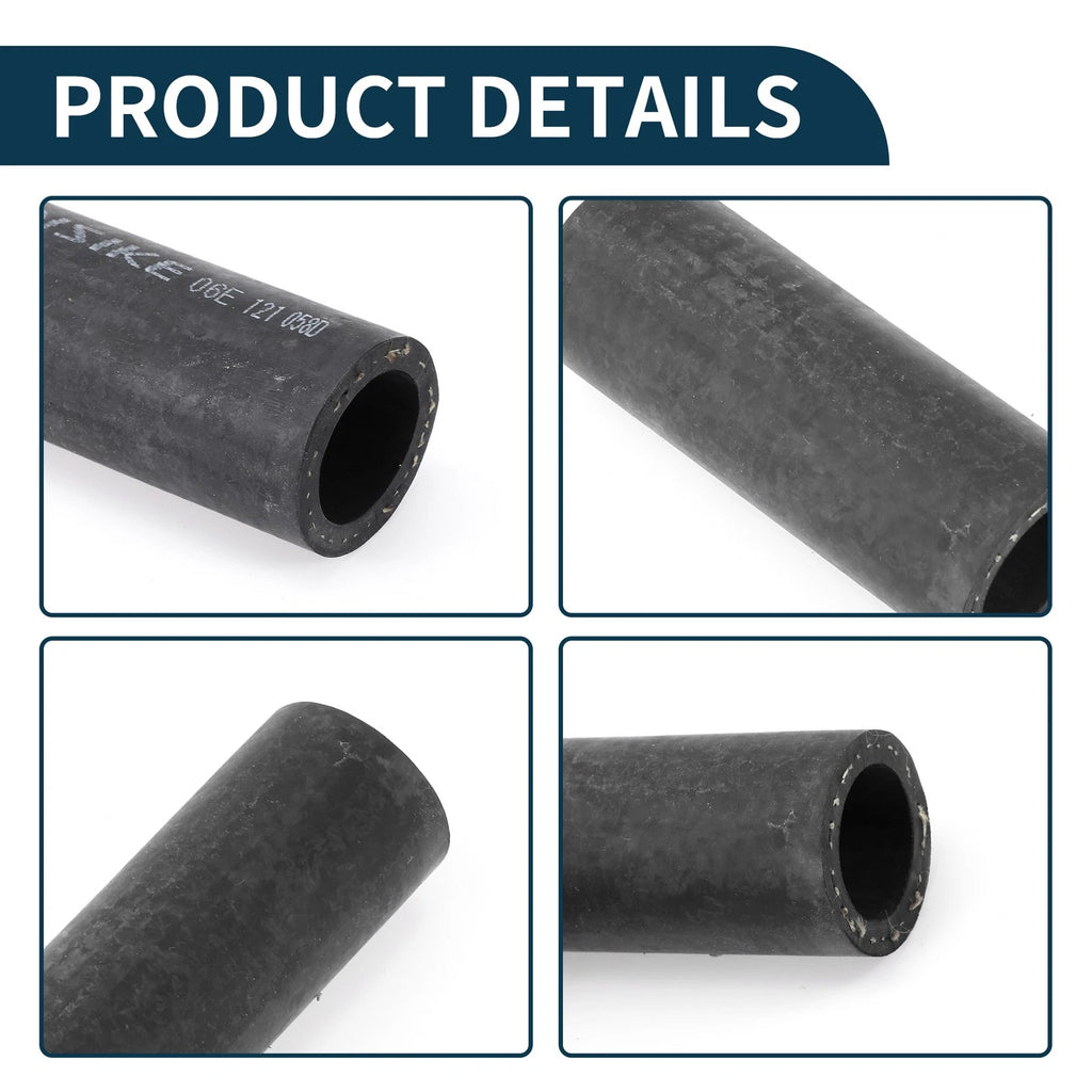 Radiator Hose Coolant Pipe for Audi A6 (2006–2011) No. 06E121058D Rubber