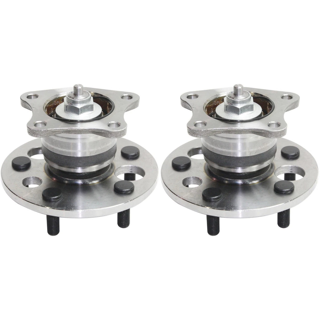 Set of 2 Wheel Hubs for Toyota Solara (1999–2003) Rear 5 Lug with Bearing