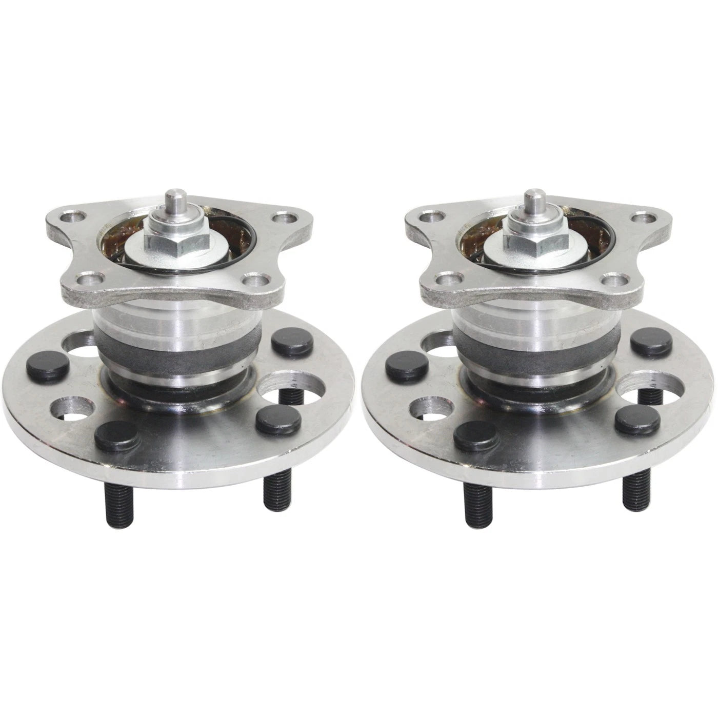 Set of 2 Wheel Hubs for Toyota Solara (1999–2003) Rear 5 Lug with Bearing