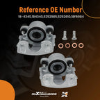 Brake Caliper Set Front for Jeep Comanche (1984–1990)