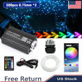 500pc Fiber Optic Star Light Kit for Car Home Roof Ceiling