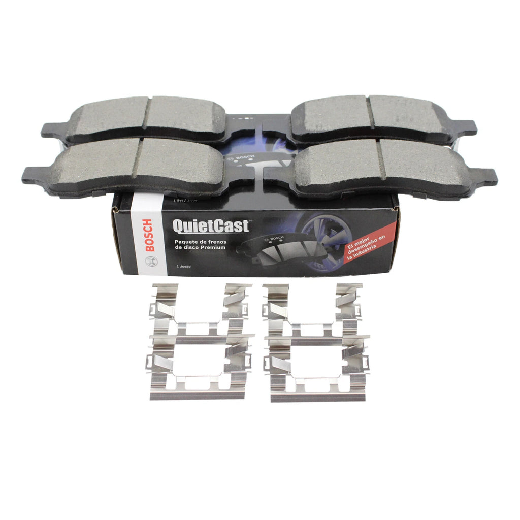 Bosch QuietCast Front Ceramic Brake Pads for Enclave Traverse Acadia (2008–2017)