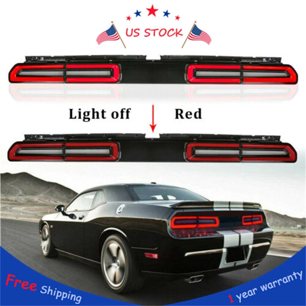 Red LED Tail Light for Dodge Challenger (2008–2014) Sequential Indicator